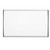 Magnetic Dry-Erase Board, Steel, 18 x 30, White Surface, Silver Aluminum Frame [SKU: QRTARC3018]