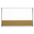 Magnetic Dry-Erase/Cork Board, 18 x 30, White Surface, Silver Aluminum Frame [SKU: QRTARCCB3018]