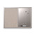 Combo Bulletin Board, Bulletin/Dry Erase, 24X18, Gray Frame [SKU: BVCMX04331608]