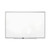 Classic Series Porcelain Magnetic Board, 48 x 36, White, Silver Alum. Frame [SKU: QRT2544]