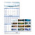 Earthscapes Recycled 3-Month Vertical Wall Calendar, Scenic Landscapes Photography, 12.25 x 26, 14-Month (Dec-Jan): 2023-2025 [SKU: HOD3638]