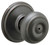 Schlage Georgian Series F40VGEO716 Privacy Door Knob, Brass, Aged Bronze [SKU: ORG9147836]