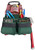 CLC Signature Elite Series 51838 Nail and Tool Bag, 11 in W, 7 in D, 13 in H, 10-Pocket, Nylon, Green [SKU: ORG7347073]