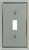 Amerelle 161T Wallplate, 4-15/16 in L, 2-7/8 in W, 1 -Gang, Steel, Polished Chrome [SKU: ORG2046886]