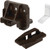 Prime-Line R 7321 Drawer Track Guides and Glides, Plastic, Dark Brown [SKU: ORG6969992]