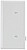 Eaton Cooper Wiring STE14W Wallplate, 2-9/16 in L, 4.84 in W, 1 -Gang, Polycarbonate, White, High-Gloss [SKU: ORG7414881]