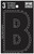 HY-KO 30400 Series 30412 Die-Cut Letter, Character: B, 3 in H Character, Black Character, Vinyl [SKU: ORG5006739]