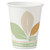 Bare Eco-Forward PLA Paper Hot Cups, 8 oz, Leaf Design, White/Green/Orange, 50/Bag, 20 Bags/Carton [SKU: SCC378PLABB]