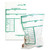 Cash Transmittal Bags, Printed Info Block, 6 x 9, Clear, 100/Pack [SKU: QUA45220]