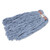 Cut-End Blend Mop Head, Cotton/Synthetic, Blue, 20 oz, 1" Headband, 12/Carton [SKU: RCPF51712BLU]