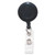 Swivel-Back Retractable ID Card Reel, 30" Extension, Black, 12/Pack [SKU: AVT75548]
