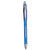 FlexGrip Elite Ballpoint Pen, Retractable, Fine 0.8 mm, Blue Ink, Blue Barrel, Dozen [SKU: PAP85583]