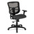 Alera Elusion Series Mesh Mid-Back Swivel/Tilt Chair, Supports Up to 275 lb, 17.9" to 21.6" Seat Height, Black [SKU: ALEEL42B18]