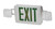 ETI 55502102 Emergency Light/Exit Sign Combo, 7.9 in OAW, 4.3 in OAH, 120/277 V, LED Lamp, Acrylic Fixture, Green/White [SKU: ORG5347497]