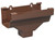 Euramax M1506 Gutter Drop Outlet, Vinyl, Brown [SKU: ORG5351689]