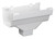Euramax M0506-6 Spike and Ferrule, Vinyl, White [SKU: ORG7388762]