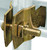 SuperStrut Z703 1-25 Pipe Clamp, Steel, Gold, Galvanized [SKU: ORG1976232]