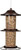 Perky-Pet 325S Panorama Bird Feeder, 4.5 lb, Powder-Coated Rustic Brown, Hanging Mounting [SKU: ORG3729084]