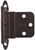Amerock BPR3417ORB Hinge, 3/8 in Inset, Oil-Rubbed Bronze [SKU: ORG7976913]