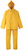 Diamondback SRS3/111-L Rain Suit, L, 29-1/2 in Inseam, Polyester/PVC, Yellow, Comfortable Corduroy Collar [SKU: ORG6082143]