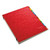 Expanding Desk File, 23 Dividers, Alpha Index, Letter Size, Red Cover [SKU: PFX11017]