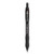 Profile Ballpoint Pen, Retractable, Medium 1 mm, Black Ink, Translucent Black Barrel, Dozen [SKU: PAP2095470]