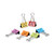 Emoji Themed Binder Clips with Storage Tub, Medium, Assorted Colors, 42/Pack [SKU: UNV31031]