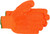 BOSS 4099L Reversible Protective Gloves, L, Knit Wrist Cuff, Orange [SKU: ORG0082859]