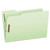 Heavy-Duty Pressboard Folders with Embossed Fasteners, 1/3-Cut Tabs, 3" Expansion, 2 Fasteners, Legal Size, Green, 25/Box [SKU: PFX17187]