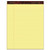 Gold Fibre Quality Writing Pads, Narrow Rule, 50 Canary-Yellow 8.5 x 11.75 Sheets, Dozen [SKU: TOP20022]
