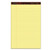 Gold Fibre Quality Writing Pads, Wide/Legal Rule, 50 Canary-Yellow 8.5 x 14 Sheets, Dozen [SKU: TOP20030]