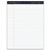 Gold Fibre Quality Writing Pads, Wide/Legal Rule, 50 White 8.5 x 11.75 Sheets, Dozen [SKU: TOP20070]