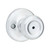 Kwikset 300T26DRCLRCSBX Privacy Door Knob, Satin Chrome [SKU: ORG6778229]