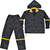 CLC R1032X Rain Suit, 2XL, 190T Nylon, Black/Yellow, Detachable Collar, Zipper Closure [SKU: ORG3558939]