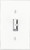 Lutron Ariadni TG-603PH-IV Dimmer, 5 A, 120 V, 600 W, Halogen, Incandescent Lamp, 3-Way, Ivory [SKU: ORG6768378]