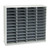 Literature Organizer, 48 Letter Compartments, 38.25 x 11.88 x 34.69, Dove Gray [SKU: FEL25081]