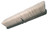 BIRDWELL 2019-12 Broom Head, Threaded, 3 in L Trim, Polypropylene/Polystyrene Bristle, Gray [SKU: ORG6112247]