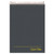 Gold Fibre Wirebound Project Notes Pad, Project-Management Format, Gray Cover, 70 White 8.5 x 11.75 Sheets [SKU: TOP20813]