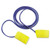 E-A-R Classic Foam Earplugs, Metal Detectable, Corded, Poly Bag, 200 Pairs [SKU: MMM3114101]