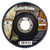 GatorBlade 9716 Flap Disc, 4-1/2 in Dia, 7/8 in Arbor, 60 Grit, Zirconium Oxide Abrasive [SKU: ORG8045791]