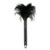 Pop Top Feather Duster, Ostrich, 9" to 14" Handle, Black [SKU: ODCRET14UNS91]
