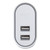 Wall Charger, Two USB-A Ports, White [SKU: NXT24384004]