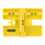 STANLEY 47-720 Post Level, 6-1/8 in L, 3-Vial, 1-Hang Hole, Magnetic, Aluminum, Yellow [SKU: ORG1377233]