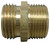 Landscapers Select PMB-466LFBC Hose Adapter, 3/4 x 3/4 x 1/2 in, MHT x MIP x FIP, Brass, Brass, For: Garden Hose [SKU: ORG5830666]