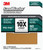 3M SandBlaster Series 30080ES-15-G Sandpaper, 11 in L, 9 in W, 80 Grit, Coarse, Aluminum Oxide Abrasive [SKU: ORG7185945]