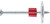 DeWALT 50116-PWR Drive Pin with Washer, 0.145 in Dia Shank, 3 in L, Steel/Plastic, Zinc [SKU: ORG4592846]