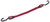 ProSource FH92106-1 Stretch Cord, 17 mm Dia, 15 in L, Polypropylene, Red, Hook End [SKU: ORG2141554]