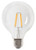 Feit Electric G2540/927CA/FIL/3 LED Bulb, Globe, G25 Lamp, 40 W Equivalent, E26 Lamp Base, Dimmable, Clear [SKU: ORG3405487]