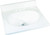 Foremost WS-1719 Vanity Top, 19 in OAL, 17 in OAW, Marble, Solid White, Countertop Edge [SKU: ORG0798223]
