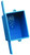 Carlon A58381E-CAR Outlet Box, 1 -Gang, 3 -Knockout, PVC, Blue [SKU: ORG6604219]